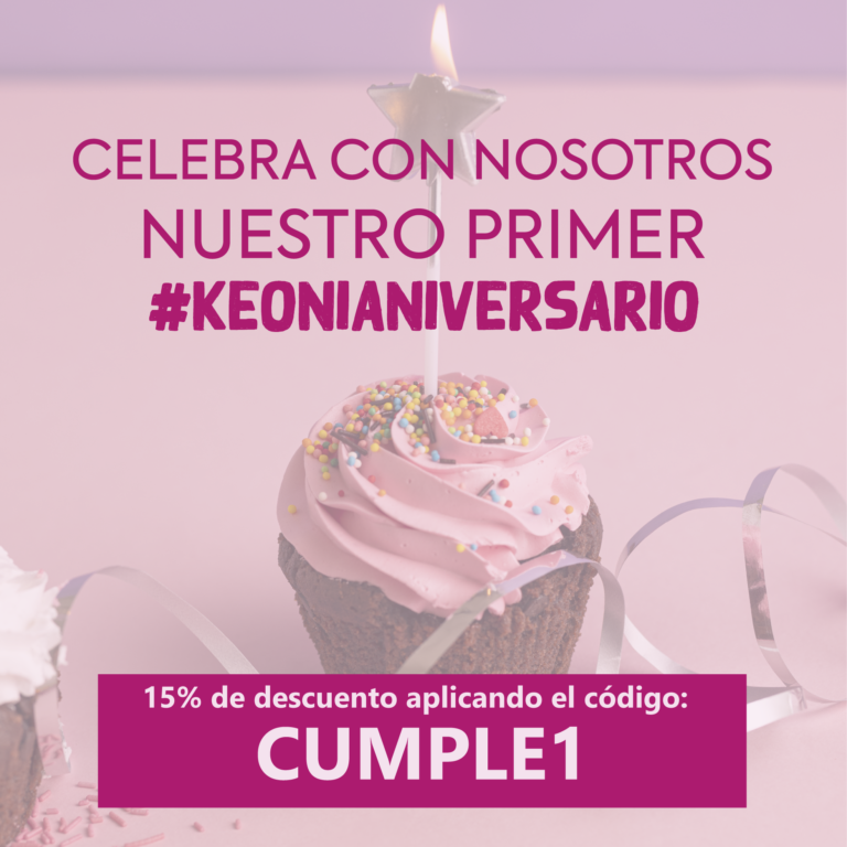 ¡Aniversario @keoniacosmetics!